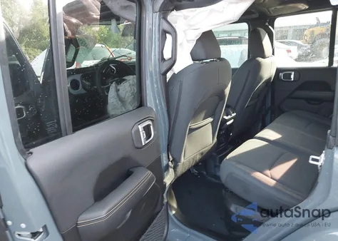 2024 Jeep Wrangler Sahara 4Xe из США, поврежденный, VIN 1C4RJXP67RW228966